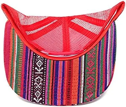 Miniatura 4 de Crown Flat Bill - Gorra de malla para camionero, estampados mixtos