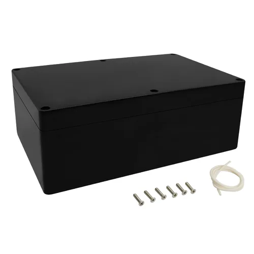 Miniatura 13 de LeMotech Caja de conexiones eléctricas de plástico ABS Caja de proyectos IP65 impermeable Caja de derivación universal para electrónicas Negro 2.48x