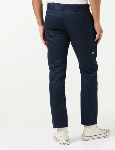 Miniatura 4 de Dickies - Pantalón de trabajo para hombre ajustado y recto con doble rodilla
