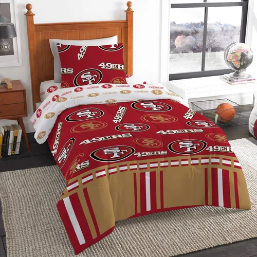 Miniatura 23 de Northwest NFL Unisex-Adult Rotary Bed in a Bag Set Rotatorio