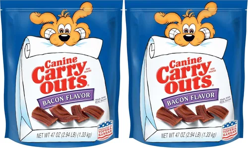 Miniatura 15 de Canine Carry Outs Golosinas para perros, sabor a carne, 22.5 onzas (paquete de 4)