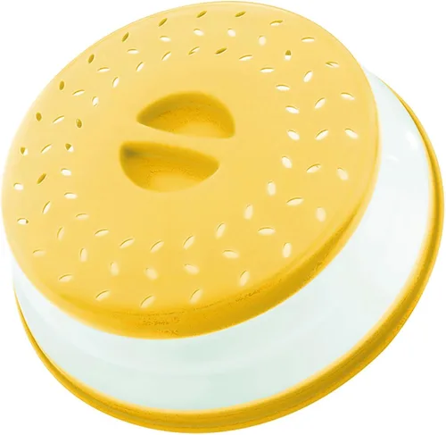 Miniatura 15 de Cubierta plegable contra salpicaduras para microondas, 10.5 pulgadas, apta para lavavajillas, cubierta de placa para microondas con ventilación