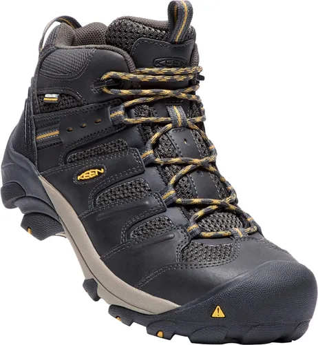 Miniatura 2 de Botas de trabajo impermeables con puntera de acero de altura media Lansing Mid para hombre, de KEEN Utility oliva (Raven/Tawny Olive)