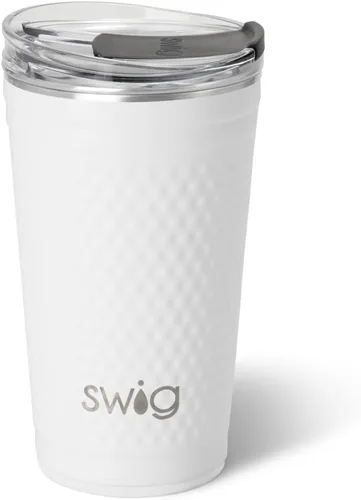Miniatura 58 de Swig Life - Vaso de 22 oz con aislamiento térmico, vaso de café con tapa, apto para portavasos, apto para lavavajillas, acero inoxidable, taza