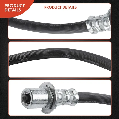 Miniatura 5 de A-Premium Manguera hidráulica de freno delantero para conductor o pasajero compatible con modelos Toyota - Pickup 1984-1995 2.4L 1988-1995 3.0L