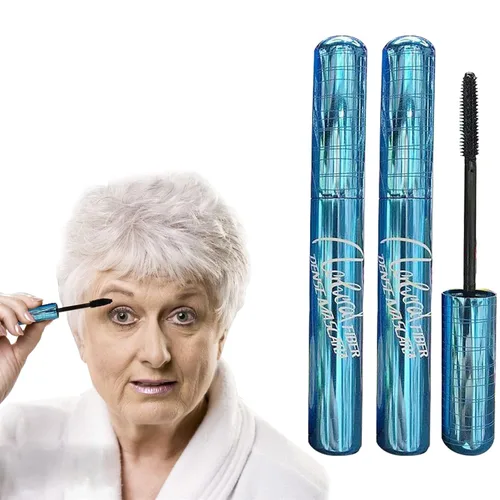 Miniatura 9 de Rímel para mujeres mayores de 60 años, rímel para personas mayores con pestañas que se adelgazan, hipoalergénico para ojos sensibles, volumen