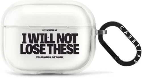 Miniatura 25 de CASETiFY Impact Airpods Pro (3ª) - Funda con anillo, color negro