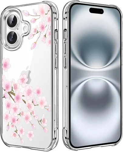 Miniatura 113 de Funda transparente de girasol compatible con iPhone SE 2022 SE 2020 7 8, funda trasera floral para niñas y mujeres, funda protectora transparente