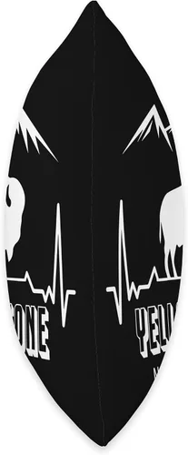 Miniatura 2 de Yellowstone Volcano National Park Wyoming Souvenir National Park Heartbeat Yellowstone Hike Wyoming Mountain - Almohada de 16 x 16 pulgadas