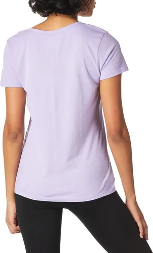 Miniatura 3 de Hanes - Camiseta de manga corta con cuello en V para mujer