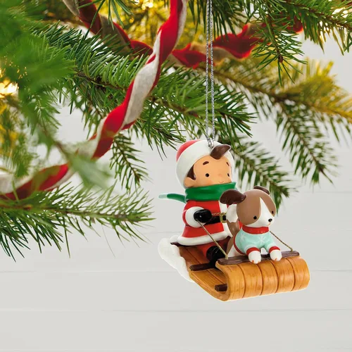 Miniatura 6 de Adorno navideño Hallmark Keepsake 2023, Papá Noel joven, regalos para coleccionistas de Santa