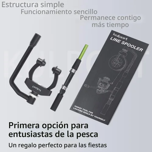 Miniatura 6 de Fishing Line Spooler, Adjustable line Winder,No Line Twist, Portable for Casting & Spinning and Trolling Reel