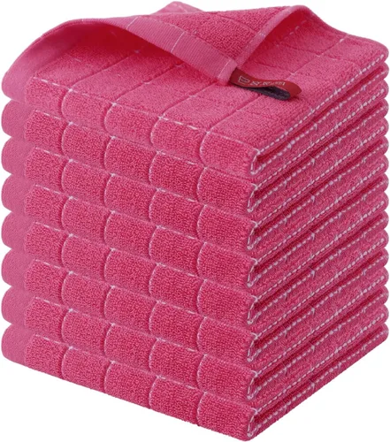 Miniatura 8 de Homaxy Paños de cocina 100% algodón de felpa, toallas de cocina ultra suaves y absorbentes para la cocina, adecuadas para secar y lavar platos