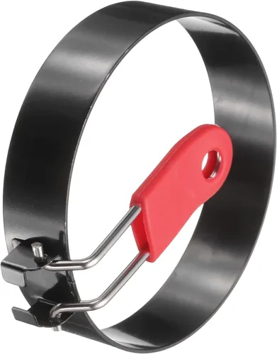 Miniatura 3 de HARFINGTON 4 anillos de huevo de 3.5 pulgadas de acero inoxidable antiadherente para panqueques con mango de silicona para freír huevos sándwich