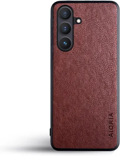 Miniatura 46 de AIORIA Funda protectora completa para Samsung Galaxy S20 FE 5G, 6.5 pulgadas Premium PU cuero cubierta retro negocio diseño completo funda Marrón