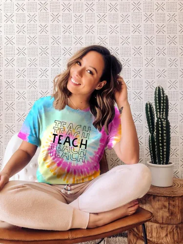 Miniatura 6 de Camisetas de profesor para mujer, camisetas de regreso a clases, camisetas divertidas para enseñar en el jardín de infantes, camisetas casuales