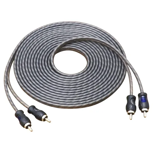 Miniatura 10 de RECOIL RCI23 Cable de audio RCA de 2 canales 100% cobre libre de oxígeno de 3 pies, par trenzado con reducción de ruido