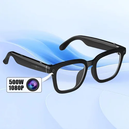 Miniatura 2 de Lentes de cámara inteligente AI: grabación de video HD 1080P y toma de fotos, traducción, conversación asistente, adecuadas para exteriores e