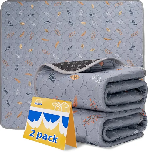 Miniatura 45 de Sunheir - Almohadillas lavables reutilizables orina de cobayas, forros impermeables absorbentes para jaulas cobayas conejos conejillos de indias