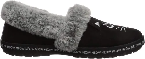 Miniatura 6 de Skechers BOBS Too Cozy - Pantuflas de pijama Meow para mujer, ancho