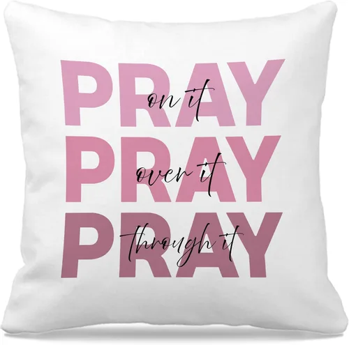 Miniatura 10 de Nogrit Fundas de almohada inspiradoras de 18 x 18 pulgadas, regalos para mujeres y hombres, regalos de aliento y motivacionales, por si acaso nadie