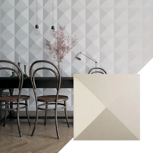 Miniatura 15 de Ekena Millwork 11 7/8 pulgadas de ancho x 11 7/8 pulgadas de alto Sellek EnduraWall Decorativo Panel de pared 3D, dorado