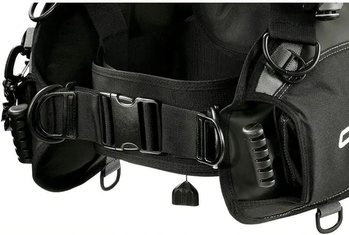 Miniatura 3 de Cressi Chaqueta de buceo ligera BCD con bolsillos de peso movibles integrados y 3 válvulas de escape: R1: Diseñado en Italia