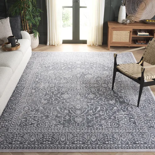 Miniatura 106 de SAFAVIEH Alfombra 10x14 - Colección Reflection - Grande - Beige y Crema, Sin Desprendimiento y Fácil Limpieza, Ideal para Sala de Estar, Dormitorio
