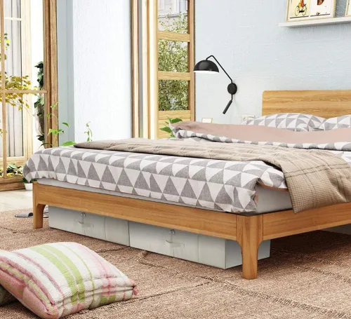 Miniatura 4 de iwill CREATE PRO Contenedores organizadores plegables de almacenamiento para zapatos debajo de la cama con tapa, cesta organizadora de ropa debajo