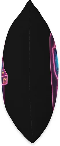 Miniatura 2 de Arcade Machine Vintage 80s 90s Retro Vaporwave Aesthetic Throw Pillow