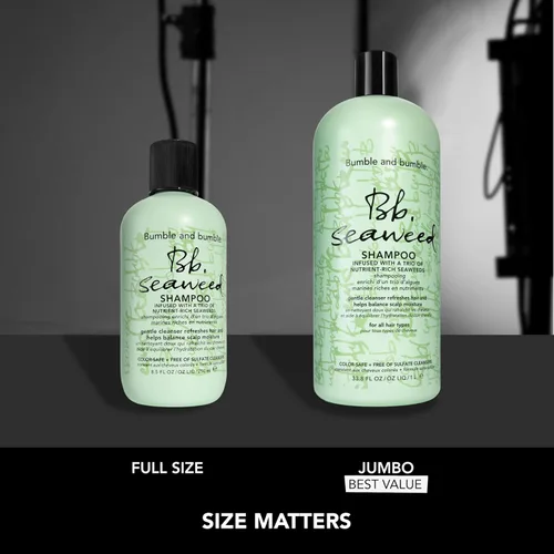 Miniatura 9 de Bumble and bumble. Seaweed Hydrating Shampoo Gently Cleanses Without Stripping Improves Scalp Hydration Sulfate Cleanser Free For Fine to