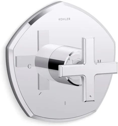 Miniatura 40 de KOHLER K- TS27043-3-BV Occasion™ RITE-TEMP VALVE TRIM, vibrante bronce cepillado