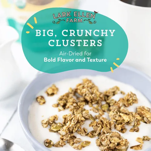 Miniatura 3 de Lark Ellen Farm Bocados de granola libre de granos, paleo; deliciosos aperitivos veganos orgánicos certificados sin gluten y cereal hecho de nueces