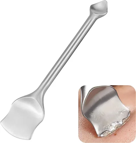 DOERDO - Removedor de puntos negros de doble cabeza, herramientas de limpieza de poros de acero inoxidable, herramientas para el cuidado de la piel,