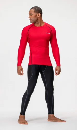 Miniatura 4 de DEVOPS 3 Pack Men's Athletic Long Sleeve Compression Shirts