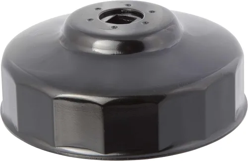 Miniatura 20 de Steelman 90mm x 15 Flauta Llave para tapa del filtro de aceite, accionamiento de 3/8 de pulgada, diseño de bajo perfil para espacios reducidos
