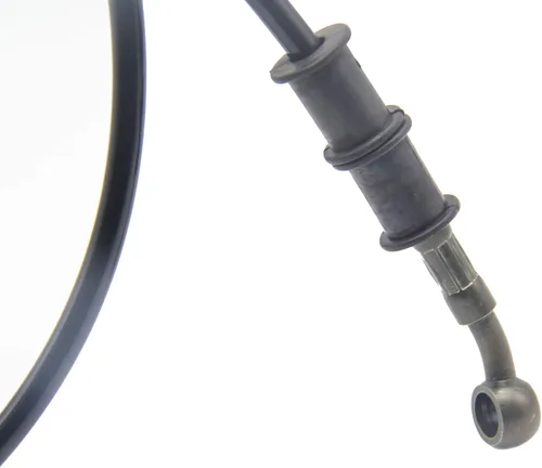 Miniatura 7 de Línea de freno de motocicleta, manguera de freno de acero inoxidable, embrague de freno de acero trenzado para motocicleta, paquete de 1, línea