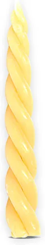 Miniatura 9 de Ner Mitzvah Vela Havdalah trenzada de cera de abejas – Trenza de Chevron ancha redondeada – Vela trenzada de cera de abejas bañada a mano de 7