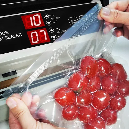 Miniatura 4 de MAGIC SEAL Bolsas selladoras al vacío de cámara, 10 x 12 pulgadas, bolsas de sellado al vacío lisas para almacenamiento de alimentos, sin BPA