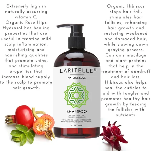 Miniatura 3 de Laritelle Cuidado orgánico del cabello, Champú