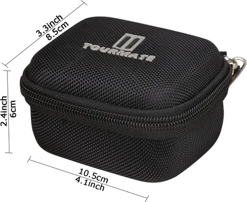 Miniatura 4 de Tourmate Funda de almacenamiento GPS de golf compatible para telémetro Bushnell Phantom 2, estuche de viaje para Wearable4U - Telémetro GPS Bushnell