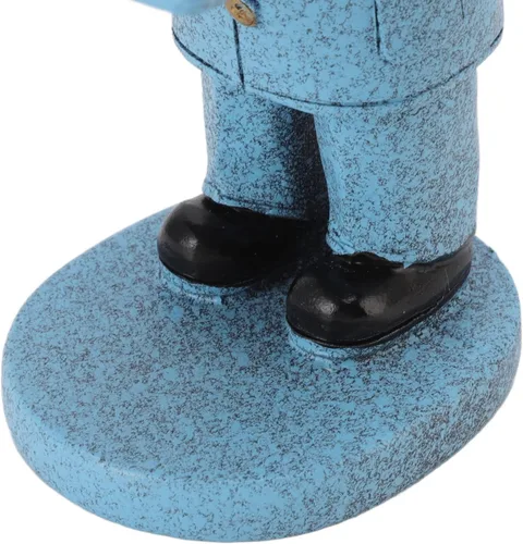Miniatura 9 de Soporte de exhibición de reloj de bulldog francés, hecho a mano, lindo modelo de figura de perro, estatuas decorativas, soporte de reloj