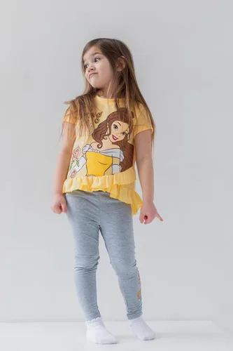 Miniatura 2 de Disney Conjunto de camiseta y leggings con estampado de volantes de Princess Moana