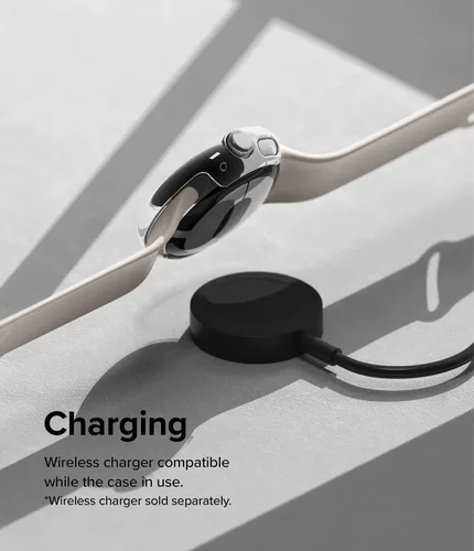 Miniatura 7 de Ringke Delgado [material antiamarillento/paquete de 2] compatible con la funda de Google Pixel Watch, funda resistente y transparente sólida +