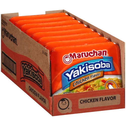 Miniatura 16 de Maruchan Yakisoba Fire sabor a carne picante, 3.99 onzas (paquete de 8)