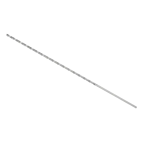 Miniatura 56 de Broca helicoidal extra larga, 0.276 in de diámetro de taladro 9.843 in de longitud total, broca helicoidal de acero de alta velocidad