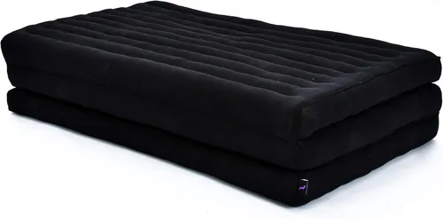 Miniatura 23 de Leewadee - Colchón tailandés plegable grande, 82 x 46 x 3 pulgadas, cama de invitados, cama triple plegable, cojín de masaje tailandés TV asiento