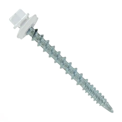 Miniatura 65 de Fasteners Plus ST Fastening Kwikseal Woodbinder Tornillos de Metal a Madera #10 X 1 Burgundy con Arandela de Goma EPDM, 250 Unidades - Diseñados