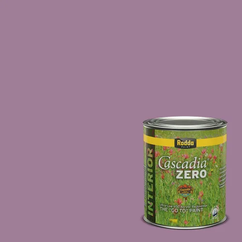 Miniatura 78 de Rodda Paint CASCADIA ZERO - Pintura plana e imprimación para interiores en uno, cuarto de galón, rosa Mullen