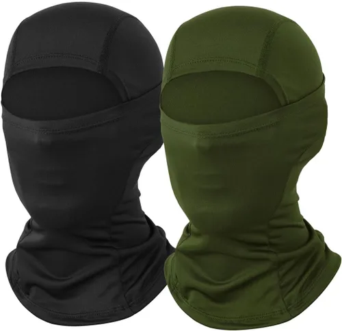 Miniatura 13 de Máscara de esquí para hombre, paquete de 2 pasamontañas, máscara facial para mujer, máscara de verano Shiesty, máscara de casco de motocicleta